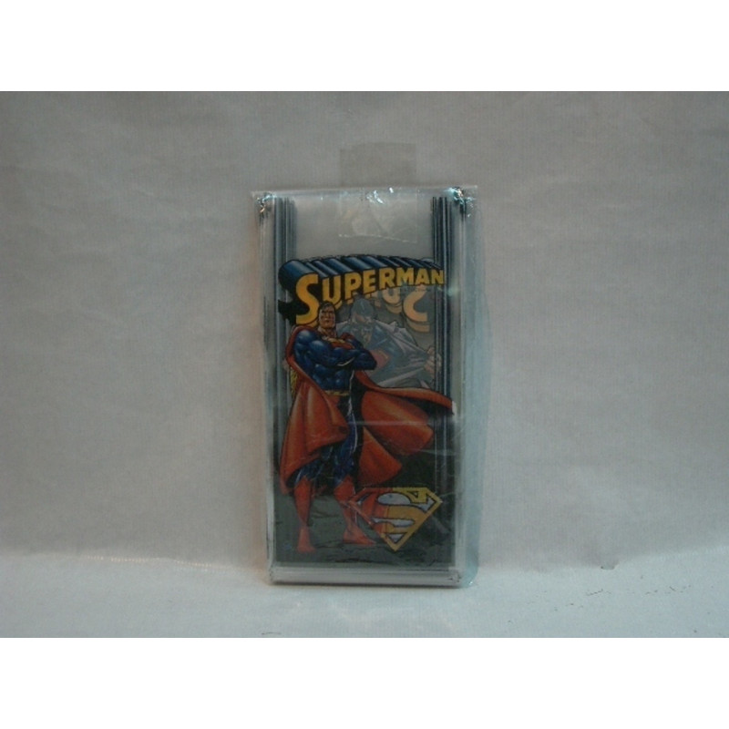 BOLSA CELOFAN DEC CUADRADA PEQUEÑA SUPERMAN 32202 100U VERBETENA ^