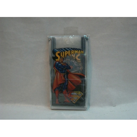 BOLSA CELOFAN DEC CUADRADA PEQUEÑA SUPERMAN 32202 100U VERBETENA ^