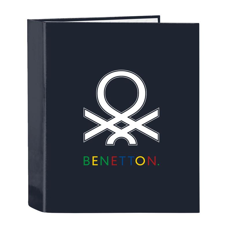 CARPETA F. 4 ANILLAS 35MM LOMO ANCHO BENETTON "SIXTIES" SAFTA23 ENERO 512306657