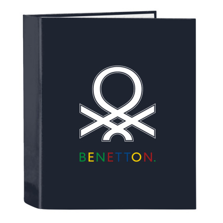 CARPETA F. 4 ANILLAS 35MM LOMO ANCHO BENETTON "SIXTIES" SAFTA23 ENERO 512306657