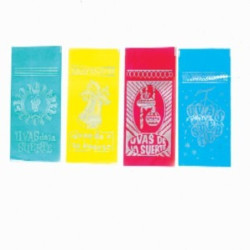 BOLSA CELOFAN UVAS DE LA SUERTE CUADRADA  100U VERBETENA