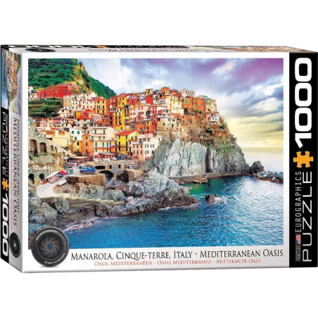 PUZZLE EUROPRICE 1000 PZAS PAISAJE MANAROLA ITALIA PU55856