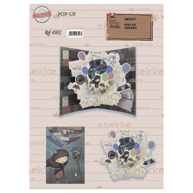 TARJETA FELICITACION ARGU ANEKKE AK3547 UNIDAD