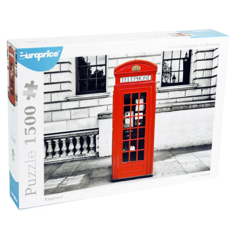 PUZZLE EUROPRICE MONOCROMATICO INGLATERRA 1500 PZAS PUA0844