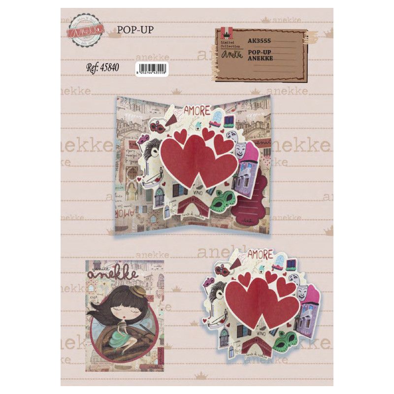 TARJETA FELICITACION ARGU ANEKKE AK3555 UNIDAD