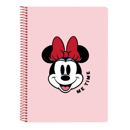 LIBRETA CUARTO 80 H. TAPAS DURAS MINNIE MOUSE "ME TIME" SAFTA23 ENERO 512312065