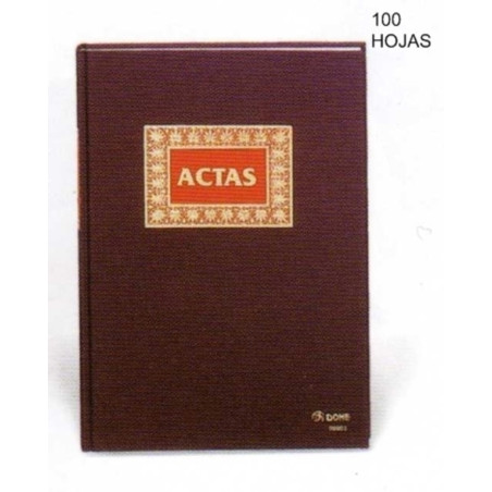 LIBRO DOHE CONTAB. FL ACTAS 100H