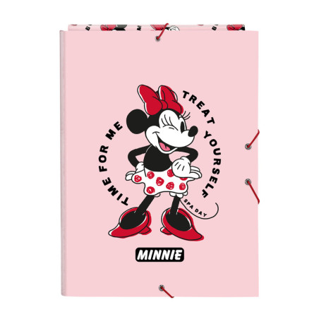 CARPETA FOLIO 3 SOLAPAS MINNIE MOUSE "ME TIME" SAFTA23 ENERO 512312068