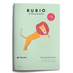 RUBIO VACACIONES CUADERNO CASTELLANO 4º PRIMARIA UNIDAD