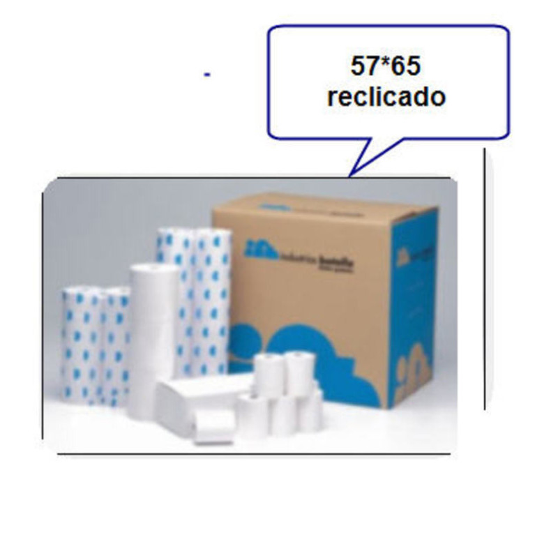 ROLLO SUMADORA RECICLADO 57*65 (10) ^