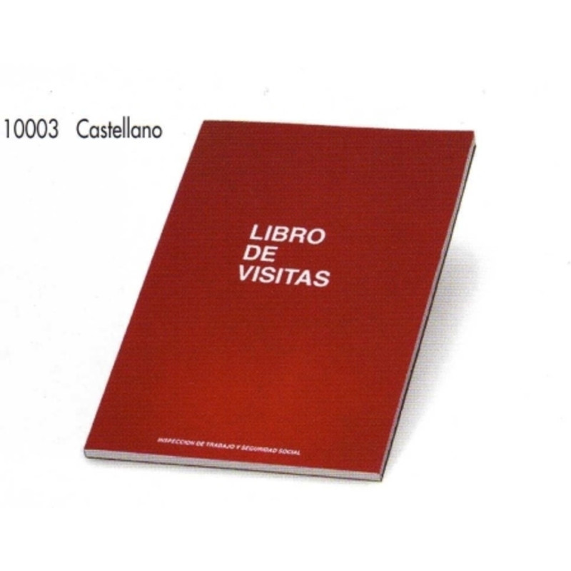 LIBRO DOHE VISITAS DE INSPECION DE TRABAJO CASTELLANO ^