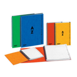 CUADERNO SENFORT INDICE TAPA RIGIDA A-5 CUADROS 5*5 70H 26950