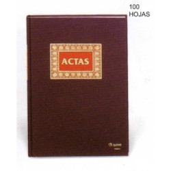 LIBRO DOHE CONTAB. FL ACTAS 100H