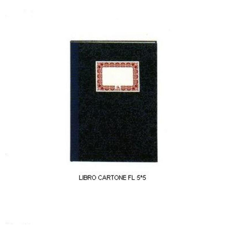 LIBRO DOHE CARTONE FL CUADROS 5*5 NATURAL 100H