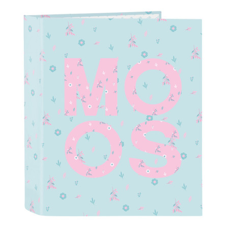 CARPETA F. 4 ANILLAS 35MM LOMO ANCHO MOOS "GARDEN" 512318657 SAFTA23 VAC