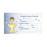 TARJETA INVITACION COMUNION ARGU NIÑO CALIZ AZUL 40027 ^