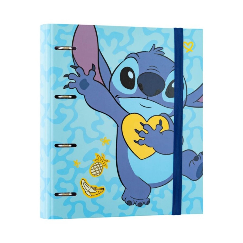 CARPEBLOC DEC RINGBOOK FL 4A TROQUELADA DISNEY STITCH ERIK CBK0131