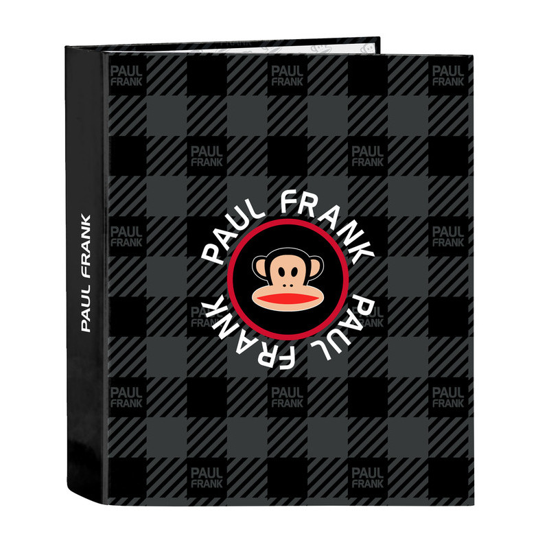 CARPETA F. 4 ANILLAS 35MM LOMO ANCHO PAUL FRANK "CAMPERS" SAFTA23 ENERO 512319657