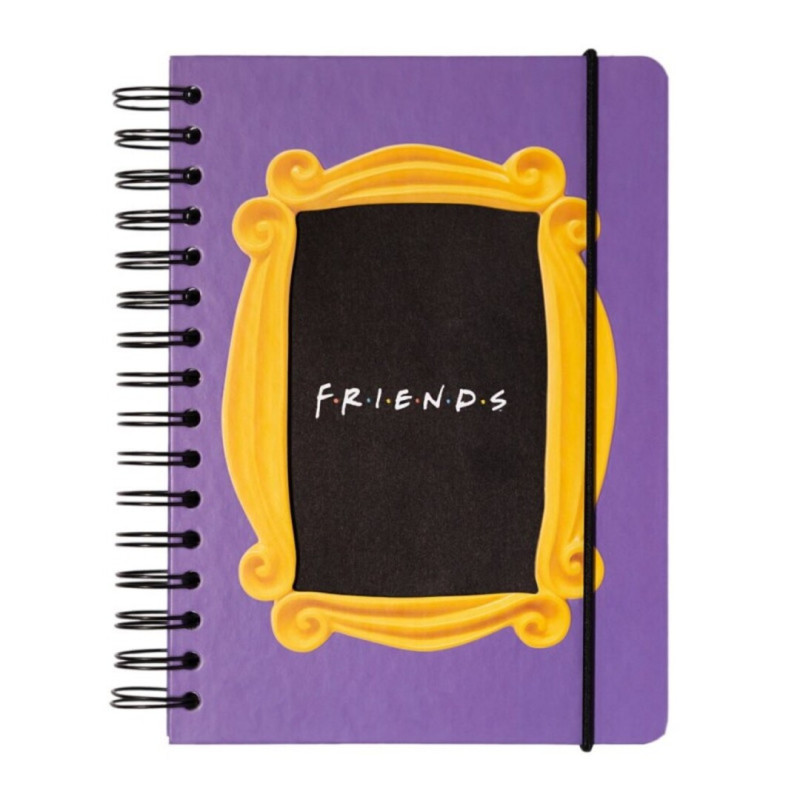 CUADERNO ESPIRAL FRIENDS C/GOMA MARCO DE FOTOS ERIK CTFBA50006