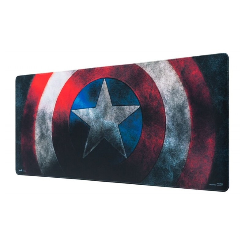 ALFOMBRILLA DE RATON Y TECLADO XL CAPITAN AMERICA MARVEL ERIK MGGE026