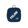 MONEDERO PEQUEÑO MILAN 430 SINCE 1918 AZUL 62104SNCB
