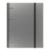 CARPEBLOC DEC RINGBOOK 4A A4 CARCHIVO C/GOMA Y RECAMBIO METAL GRIS 12257408