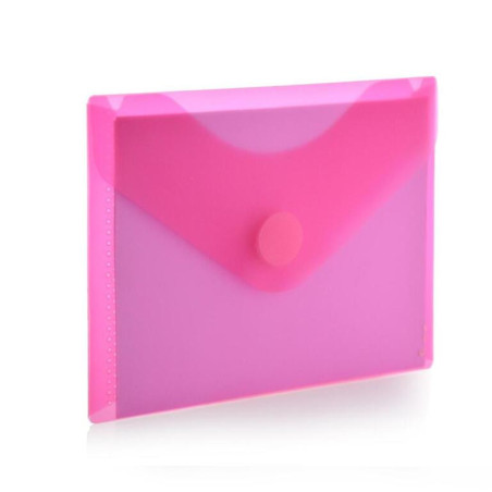 DOSSIER VELCRO A-6 OFFICE BOX ROJO TRANSPARENTE PTE 10U 90946