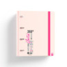 CARPEBLOC DEC RINGBOOK 4A A4 C/RECAMBIO CARCHIVO PASTEL UNITED ROSA 12487404