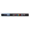 MARCADOR UNI-BALL POSCA PC-3M PUNTA REDONDA 0,9-1,3MM GRIS PIZARRA -61-