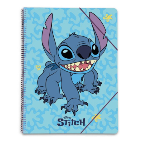 CARPETA ESCAPARATE DEC A4 30 FUNDAS ERIK DISNEY STITCH CFA403