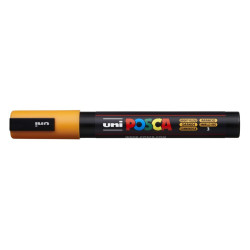 MARCADOR UNI-BALL POSCA PC-5M PUNTA REDONDA 1,8-2,5MM NARANJA MEDIO -3-
