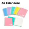 LIBRETA A5 PP CARCHIVO PUNTEADO 80H 90G ROSA 64604125