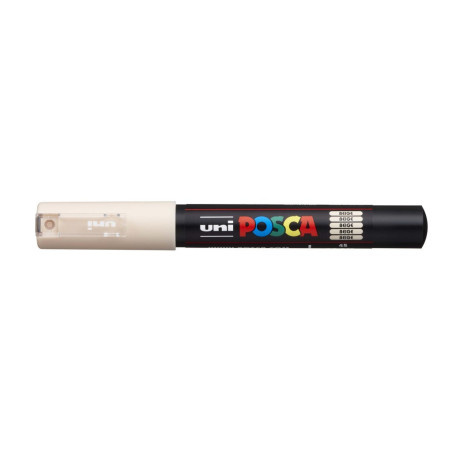MARCADOR UNI-BALL POSCA PC-1M. PUNTA FINA 0,7MM BEIGE -45-