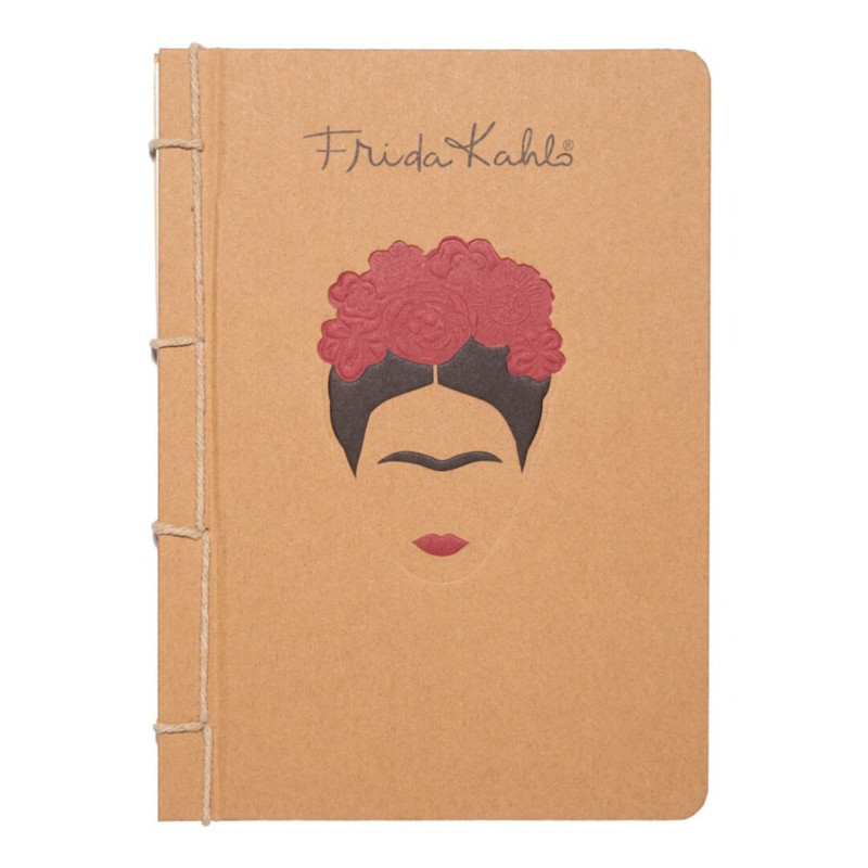 CUADERNO ENCUADERNADO FRIDA KAHLO CUERDA ERIK CTFBA50029
