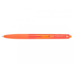 BOLIGRAFO PILOT SUPER G ECO CLIP NARANJA C/12U