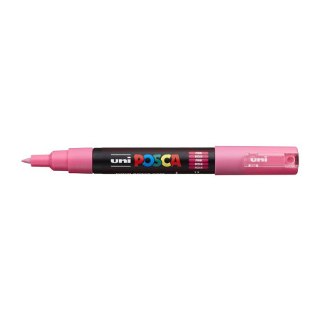MARCADOR UNI-BALL POSCA PC-1M. PUNTA FINA 0,7MM ROSA -13-