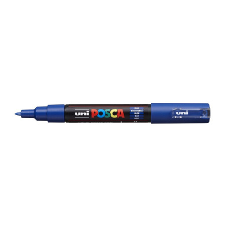 MARCADOR UNI-BALL POSCA PC-1M. PUNTA FINA 0,7MM AZUL -33-