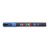 MARCADOR UNI-BALL POSCA PC-3ML PUNTA REDONDA 0,9-1,3MM PURPURINA AZUL -33-