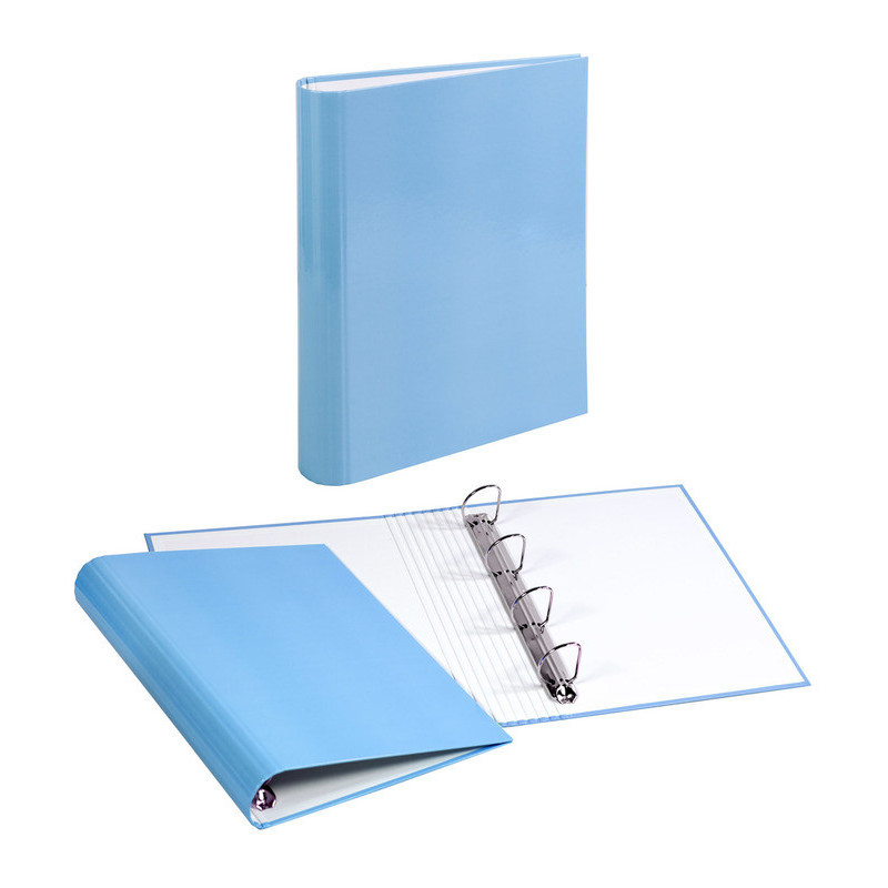 CARPETA CARTON 4A 40MM FL CARCHIVO SOFT PASTEL AZUL 12241410