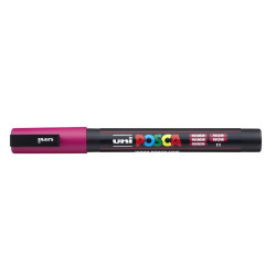 MARCADOR UNI-BALL POSCA PC-3M PUNTA REDONDA 0,9-1,3MM FUCSIA -11-