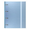 CARPEBLOC DEC RINGBOOK 4A A4 CARCHIVO C/GOMA Y RECAMBIO METAL AZUL 12257409