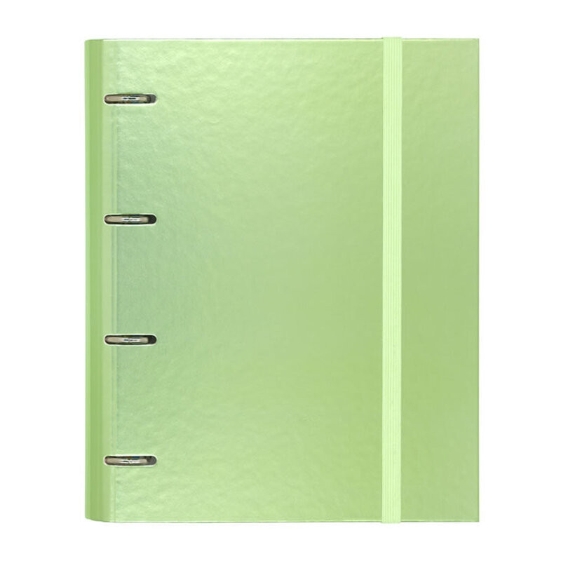 CARPEBLOC DEC RINGBOOK 4A A4 CARCHIVO C/GOMA Y RECAMBIO METAL VERDE 12257421