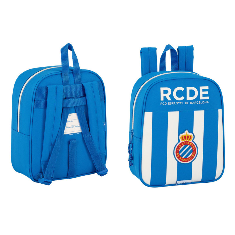 MOCHILA GUARDERIA ADAPT.CARRO RCD ESPANYOL SAFTA26 611753232 27X22 UNIDAD