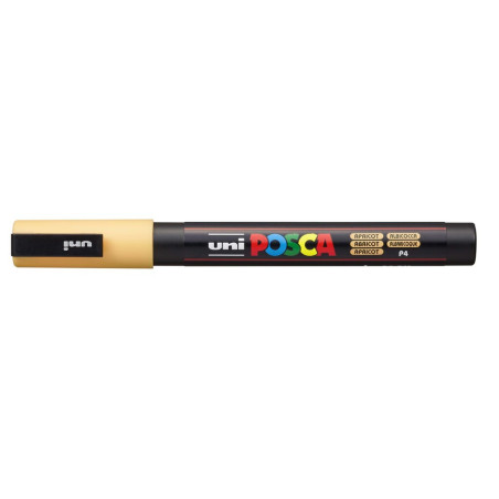 MARCADOR UNI-BALL POSCA PC-3M PUNTA REDONDA 0,9-1,3MM ALBARICOQUE -P4-