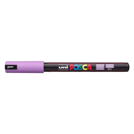 MARCADOR UNI-BALL POSCA PC-1MR PUNTA EXTRA FINA 0,7MM LAVANDA -P11-