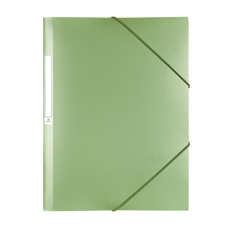 CARPETA 3 SOLAPAS PP A4 CARCHIVO METAL VERDE 20180121