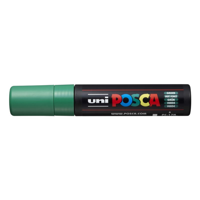 MARCADOR UNI-BALL POSCA PC-17K BISEL EXTRA GRUESO 15MM VERDE -6-