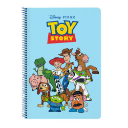 LIBRETA FOLIO 80 H. TAPAS DURAS TOY STORY "READY TO PLAY" SAFTA23 ENERO 512331066