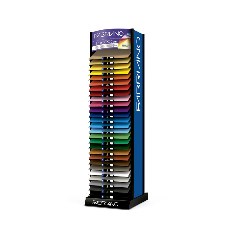 PACK EXP+FABRIANO COLORE 50X65 185G -30 COL X 50 H- 1500H