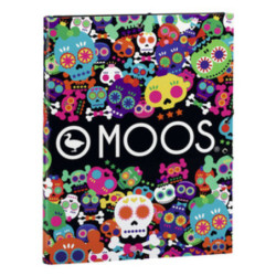 CARPETA DEC FL GOMAS SAFTA 13 MOOS SKULLS 511323068
